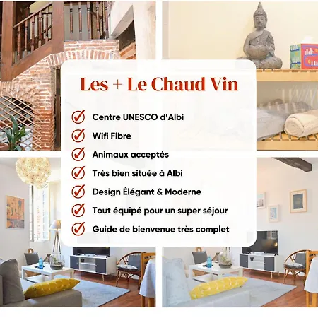 Le Chaud Vin - Centre Historique - Zone Unesco - Animaux Acceptes * ألبي